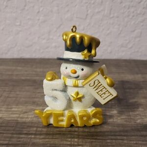 Snowman Ornament - Hallmark Keepsake 50th Anniversary